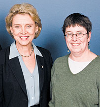 Governor Gregoire and Patty Warren