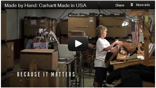 Carhartt Cloting, Made in the USA by UNION Workers