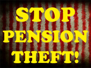 Stop pension theft