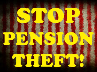 Stop pension theft