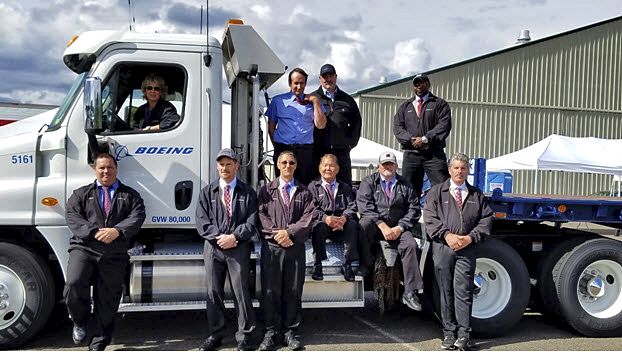 Boeing drivers at 2016 Washington State Truck Driving Championship