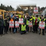 “Be Brave. We Hope You Win”: With the Backing of the Community, Seattle School Bus Driver Strike Continues Into Third Day