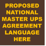 IBT UPS News: Teamsters Release UPS National Agreement in Principal, Highlights