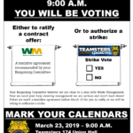 Waste Management Ratification Vote: March 23, 2019 9:00 A.M.